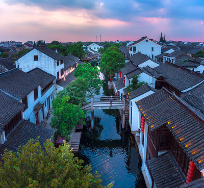 古镇小河