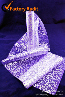 【2013新款 烫金 撒金纱卷】价格,厂家,图片,其他节庆婚庆用品,嘉兴市盛荣纺织-