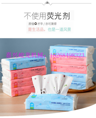 嘉兴峻龙网红产品懒人抹布抽取式折叠机木浆布水洗布懒人抹布做成抽式设备